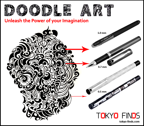 Doodle Art Pens - Tokyo Finds